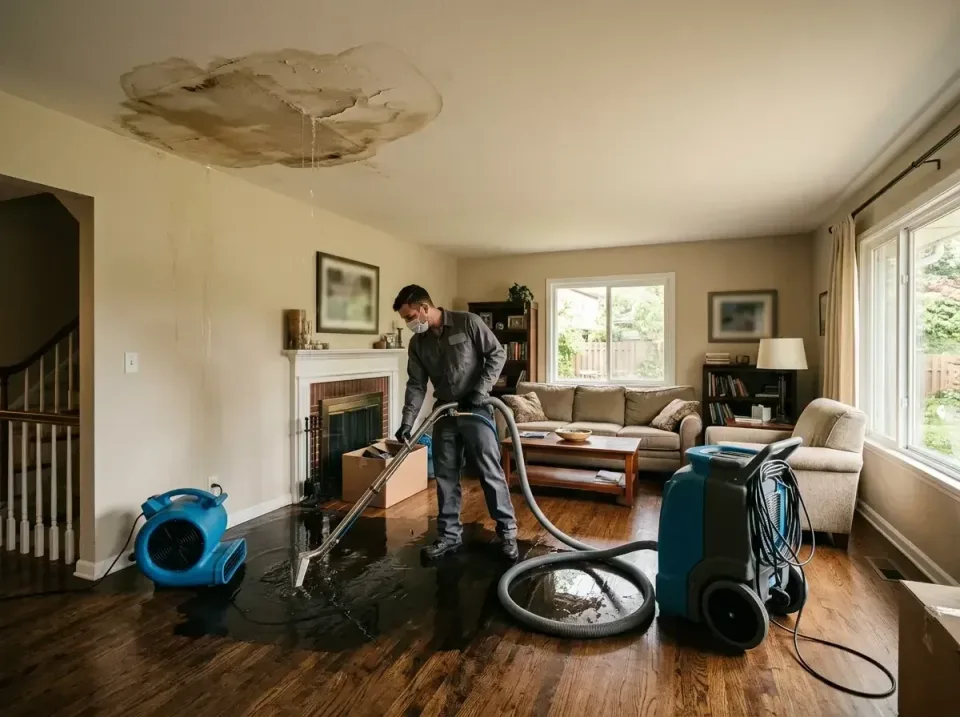 attic-pipe-burst-ceiling-drip-008 — frequently asked questions, Water Damage Restoration & Carpet Care in Pulaski, VA